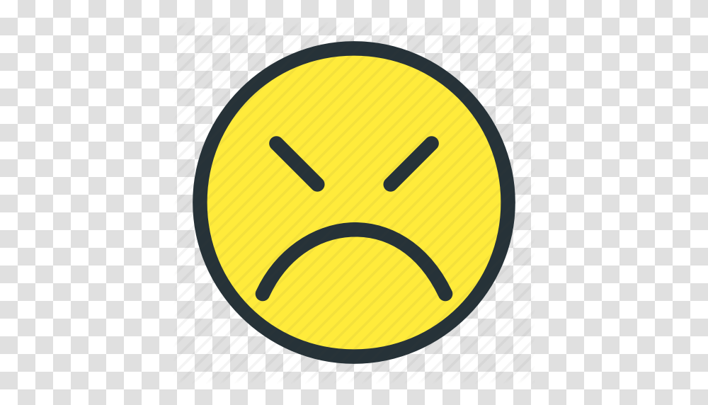 Angry Emoji Emoticons Face Smiley Unhappy Icon, Label, Parade Transparent Png
