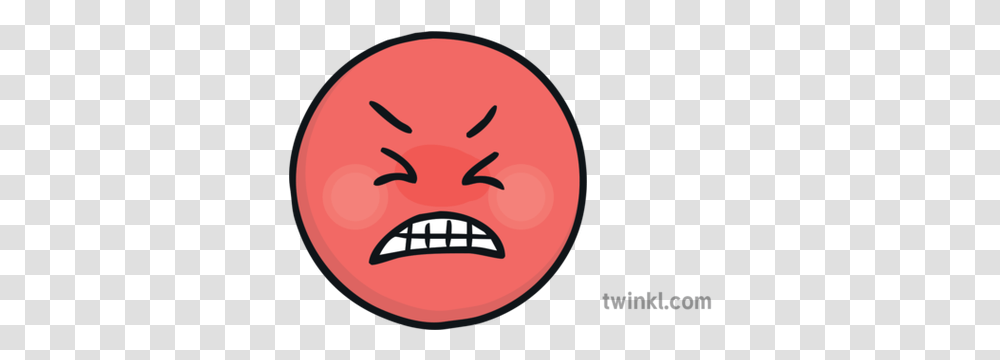 Angry Emoji Emotions Emoticon Icon Sen Ks1 Illustration Twinkl Worried Emotions Transparent Png