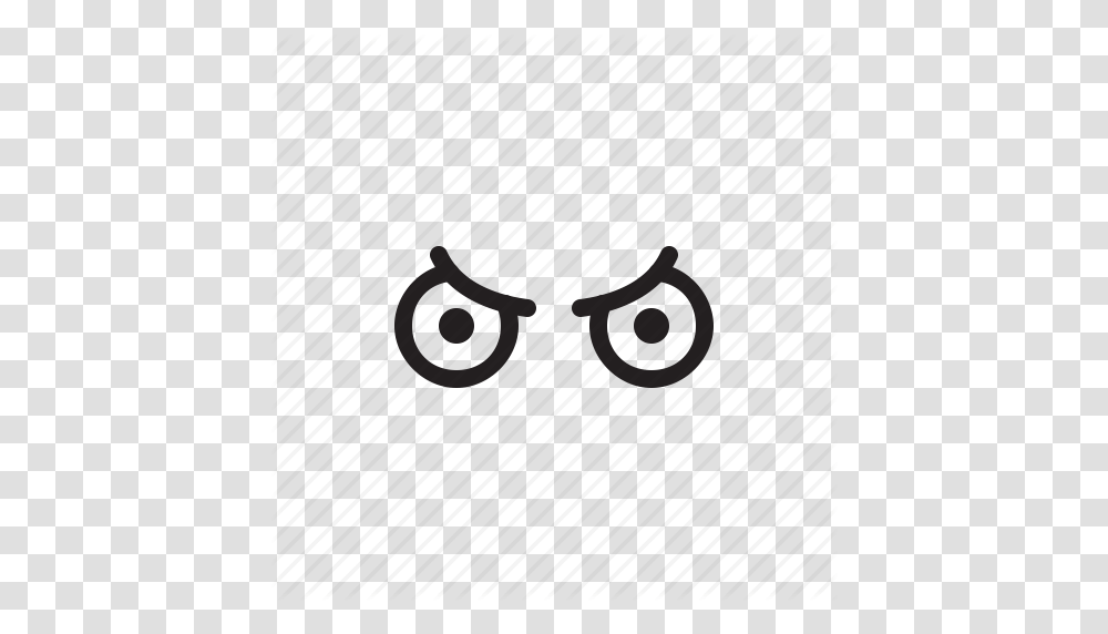 Angry Emoji Expression Eyes Face Mad Icon, Alphabet, Electronics Transparent Png