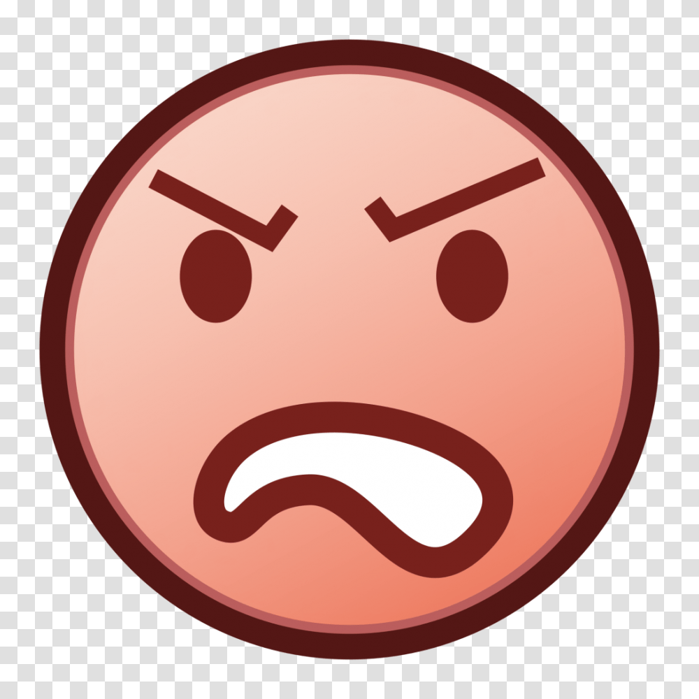 Angry Emoji Free Download Vector Clipart, Piggy Bank, Mouth, Maroon Transparent Png