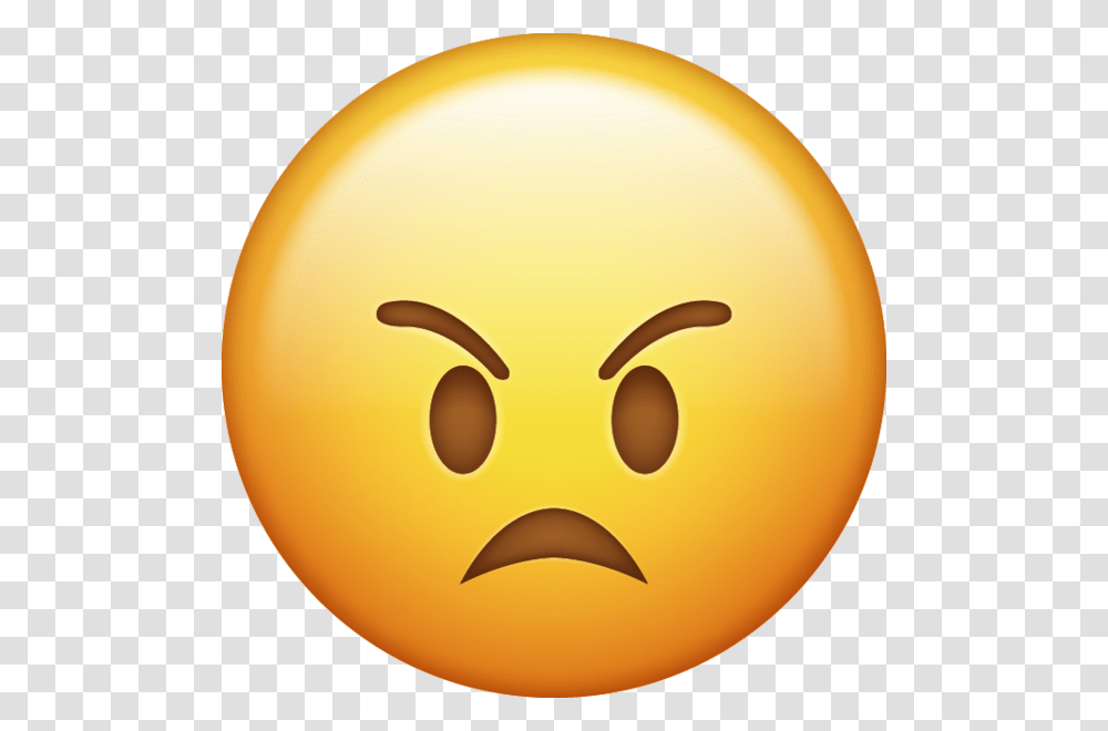 Angry Emoji, Plant, Balloon, Food, Produce Transparent Png
