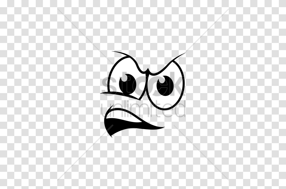 Angry Expression Vector Image, Bow, Duel, Sport, Pin Transparent Png