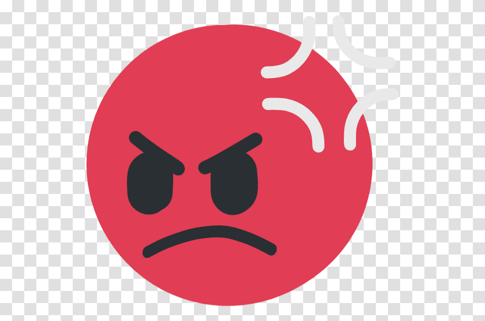 Angry Face Emoji Discord, Head, Heart Transparent Png