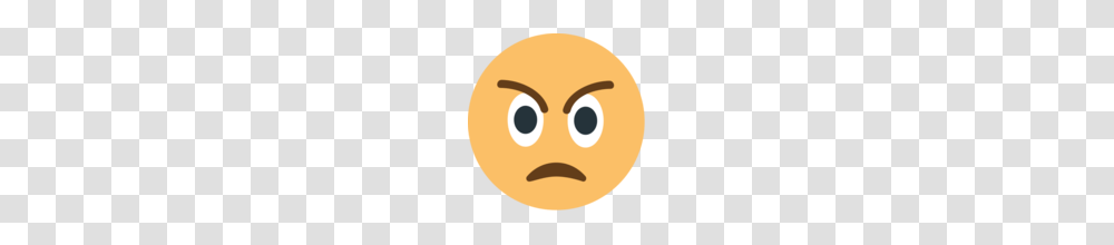 Angry Face Emoji On Emojione, Cookie, Food, Sweets, Animal Transparent Png