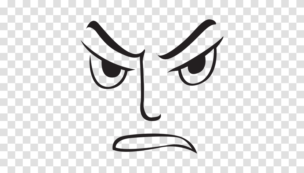 Angry Face Emoticon, Handwriting, Bow, Plant Transparent Png
