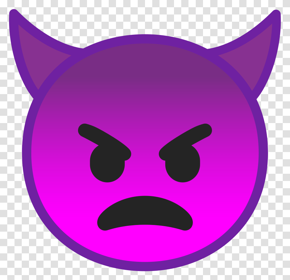 Angry Face With Horns Icon Meaning, Piggy Bank, Star Symbol, Pac Man Transparent Png