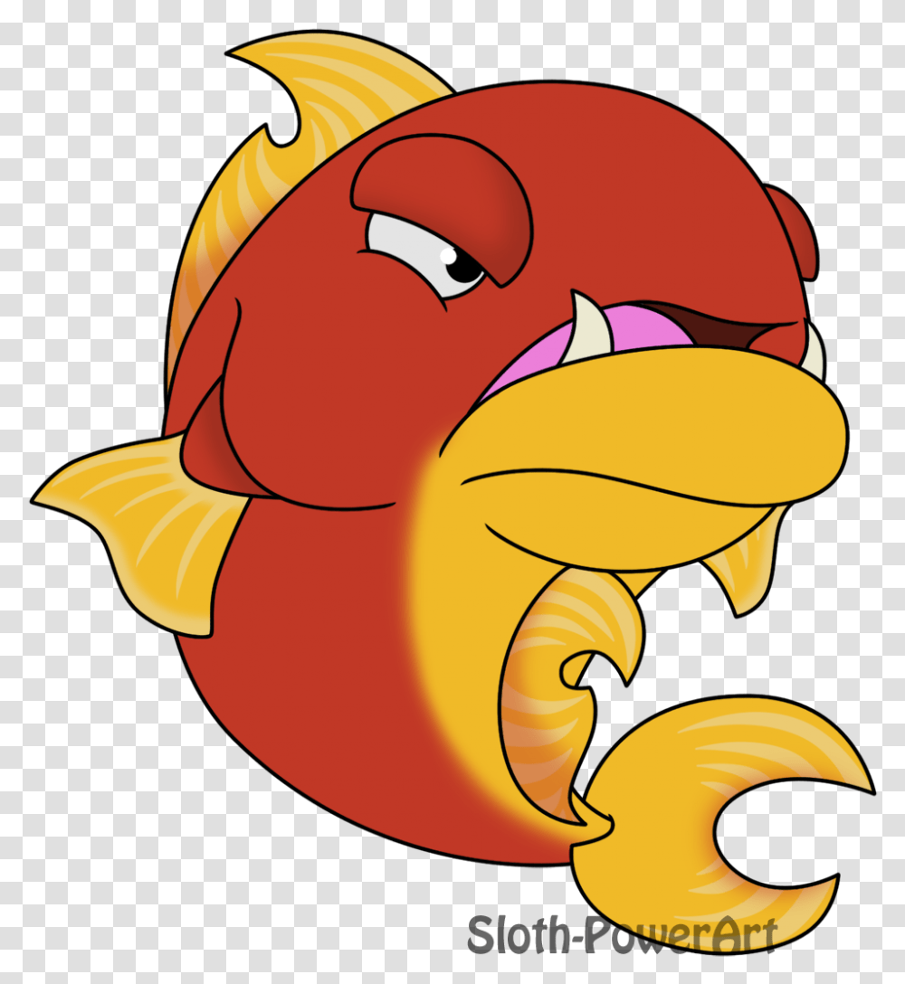 Angry Fish Cartoon Donkey Kong Finley, Angry Birds, Helmet, Apparel Transparent Png