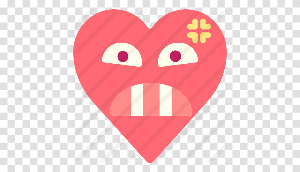 Angry Free Smileys Icons Illustration, Heart, Sweets, Food, Confectionery Transparent Png