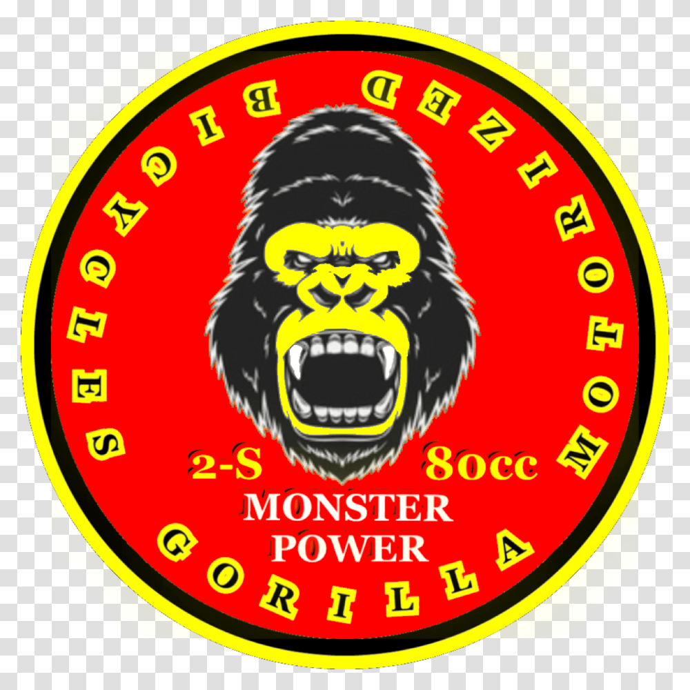 Angry Gorilla Cartoon, Coin, Money, Label Transparent Png