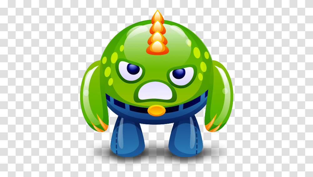 Angry Green Monster Icon Cute Monsters, Toy, Elf, Amphibian, Wildlife Transparent Png
