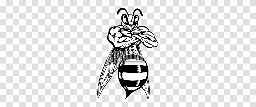 Angry Hornet Clipart Image Clip Art, Person, Human, Hand, Stencil Transparent Png