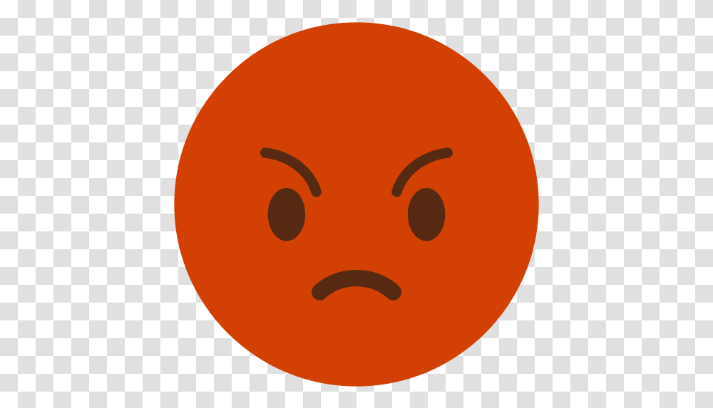 Angry Icon Circle, Pumpkin, Vegetable, Plant, Food Transparent Png