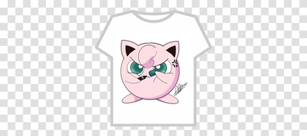 Angry Jigglypuff Shirt Roblox Todoesdigitalrdcom Cartoon, Clothing, Apparel, T-Shirt, Star Symbol Transparent Png