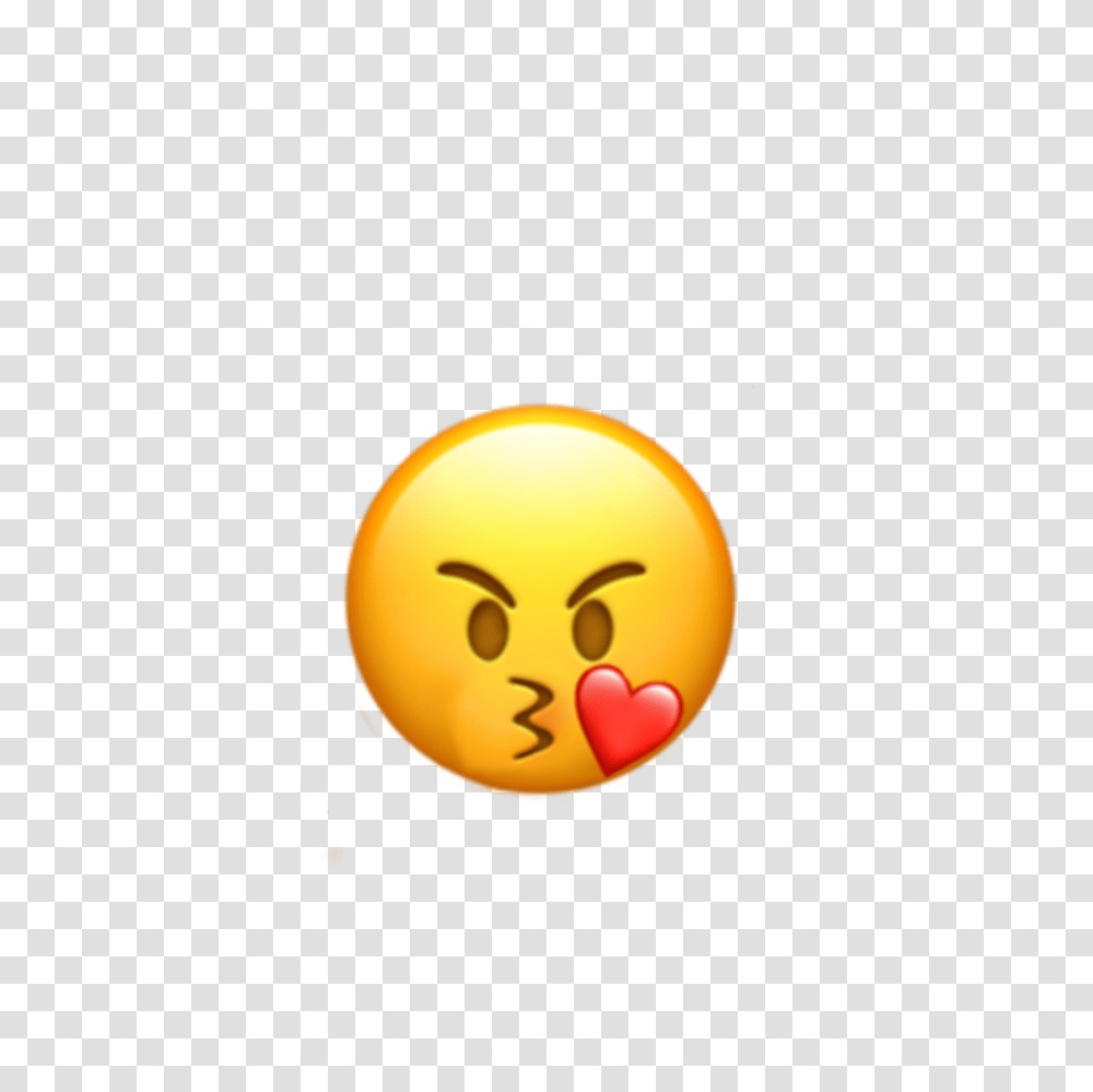 Angry Kiss Emoji Hd Smiley, Light, Balloon, Food, Lightbulb Transparent Png