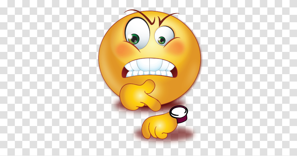 Angry Late Boss Emoji Fist Emoji Download, Plant, Food, Sweets, Produce Transparent Png