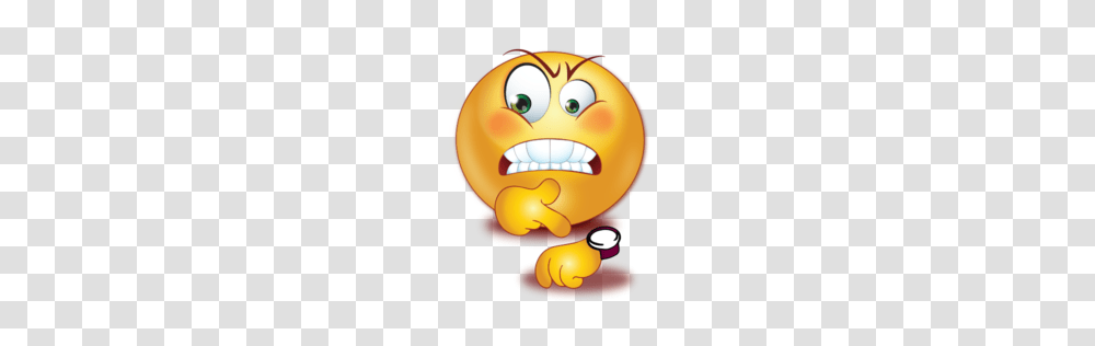 Angry Late Boss Emoji, Plant, Toy, Pumpkin, Vegetable Transparent Png