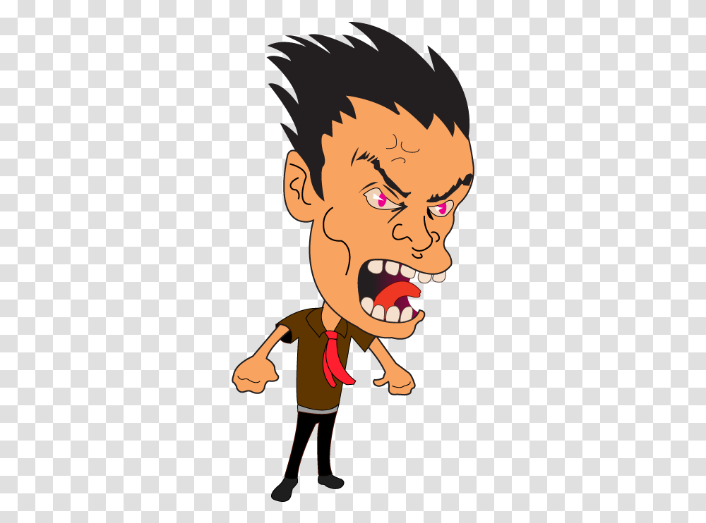 Angry Man Black And White Stock Angry Man Clipart, Mouth, Person, Human, Teeth Transparent Png