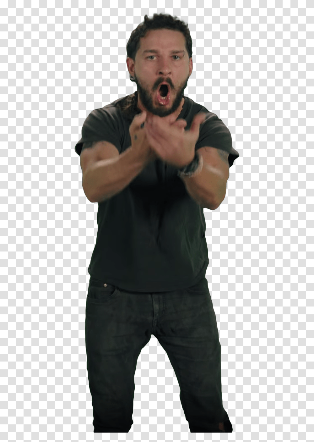 Angry Man Just Do It Meme, Person, Human, Clothing, Arm Transparent Png