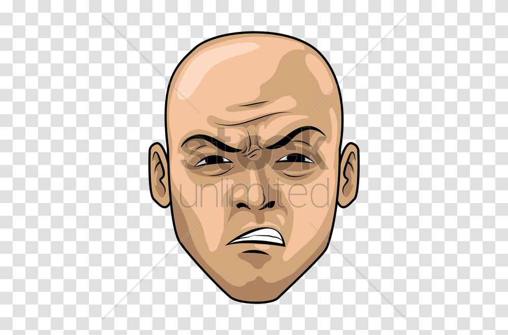 Angry Man Vector Image, Head, Face, Frown, Helmet Transparent Png