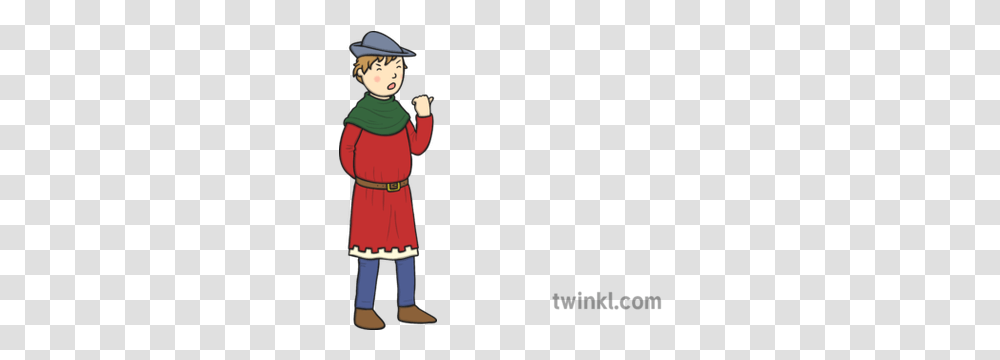 Angry Medieval Man 01 Illustration Cartoon, Person, Clothing, People, Team Sport Transparent Png