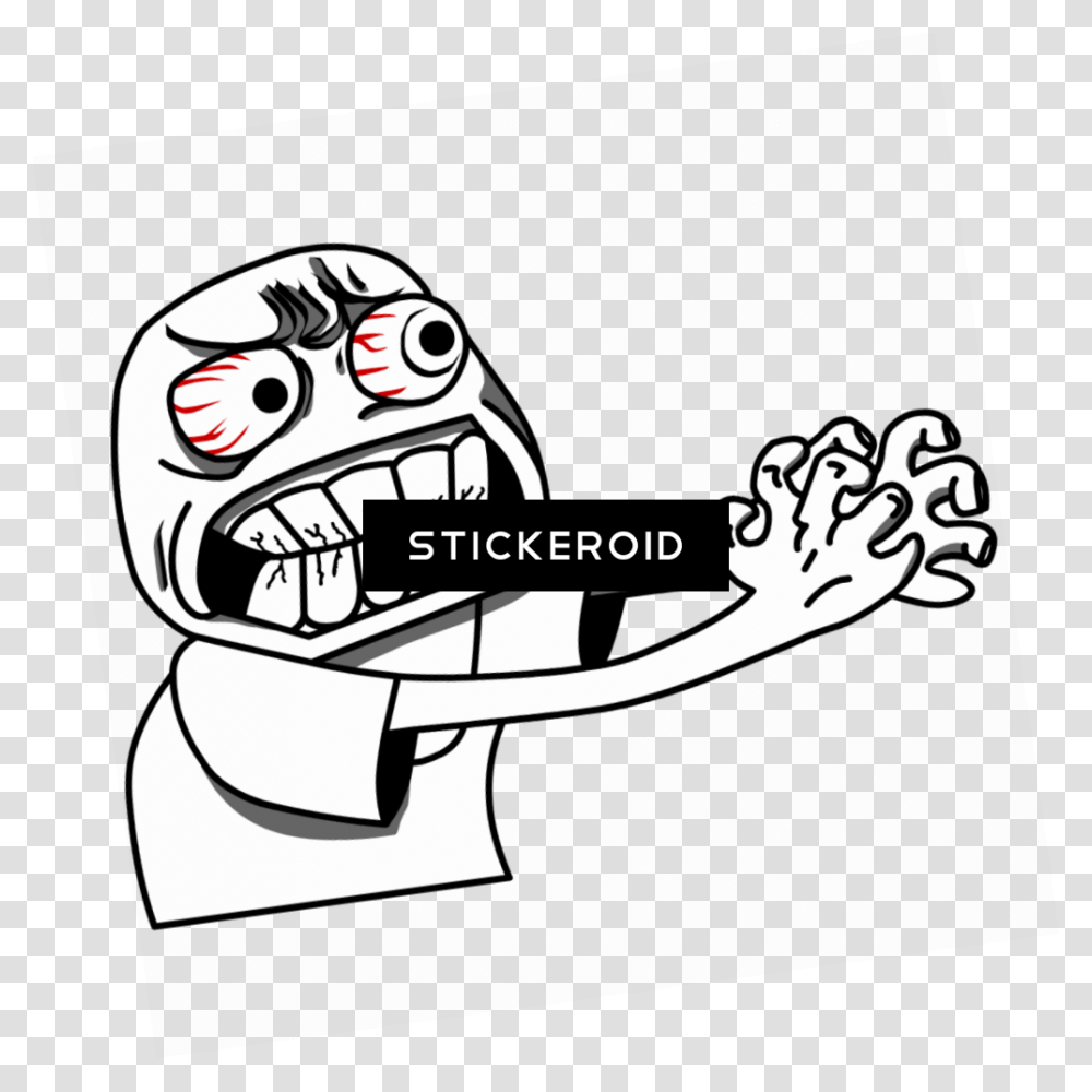 Angry Meme, Axe, Tool, Hammer, Stencil Transparent Png