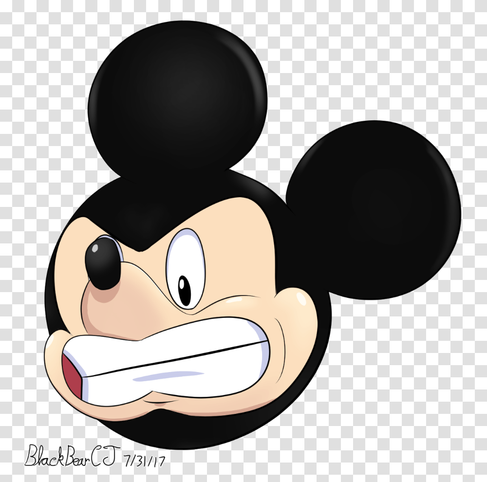 Angry Mickey Weasyl, Doodle, Drawing, Crowd Transparent Png