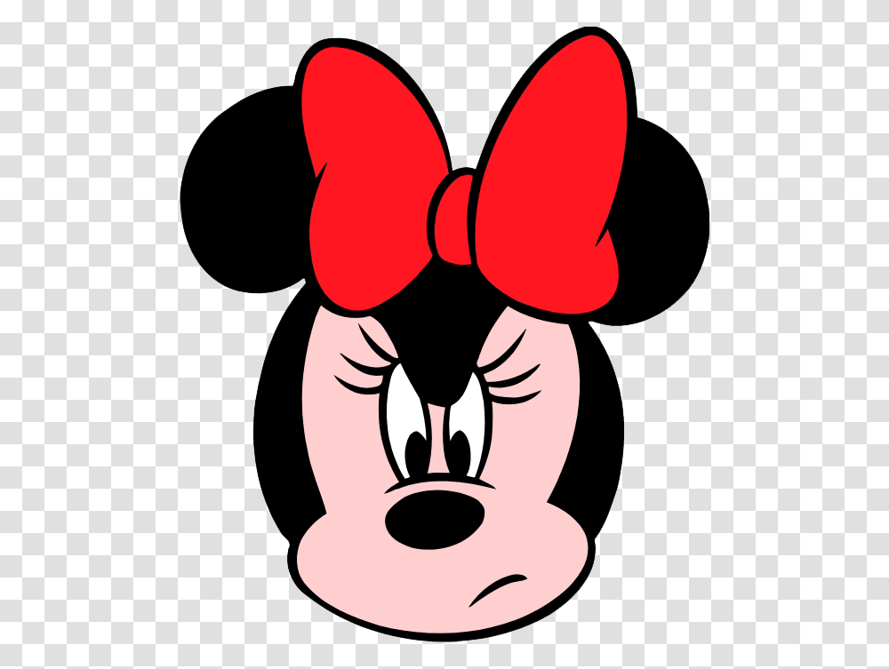 Angry Minnie Mouse, Tie, Accessories, Accessory, Necktie Transparent Png