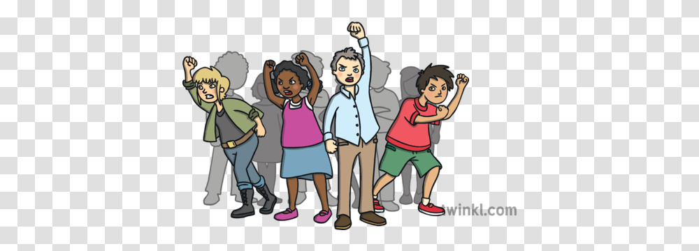 Angry Mob Y2 Pe Dance The Gunpowder Plot Lesson 4 Group People Angry Animation, Person, Family, Clothing, Performer Transparent Png