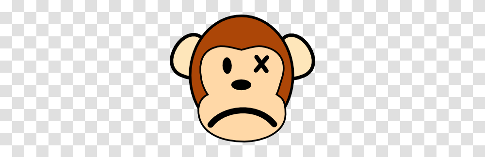 Angry Monkey Clip Art, Cookie, Food, Bread, Plush Transparent Png