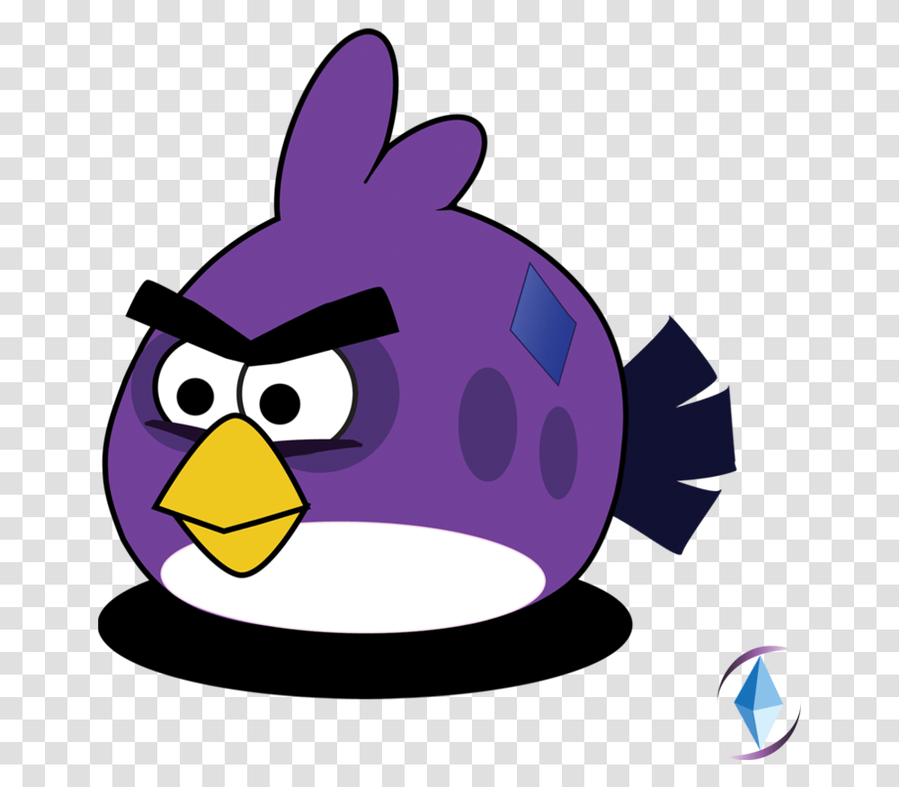 Angry Mystiris Purple Bird Noah S Wiki Purple Angry Bird, Angry Birds Transparent Png