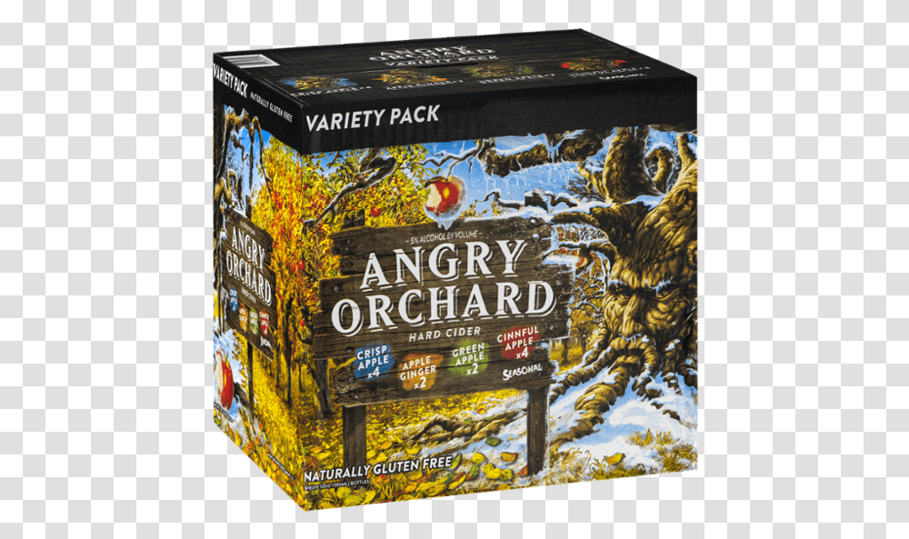 Angry Orchard 12 Pack, Tiger, Animal, Box, Plant Transparent Png