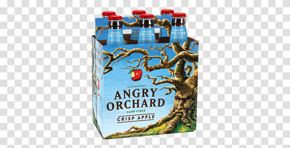 Angry Orchard Crisp Apple 6pk Angry Orchard Crisp Apple Cider, Alcohol, Beverage, Drink, Bottle Transparent Png