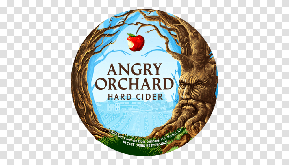Angry Orchard Crisp Apple Angry Orchard Crisp Apple Cider, Label, Advertisement, Poster Transparent Png