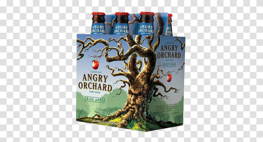 Angry Orchard Crisp Apple Cider 12oz Angry Orchard Crisp Apple 6 Pack, Alcohol, Beverage, Drink, Beer Transparent Png