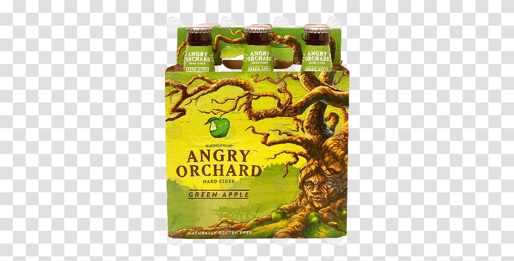 Angry Orchard Green Apple 6pk Angry Orchard Green Apple 6pk, Book, Poster, Advertisement, Plant Transparent Png