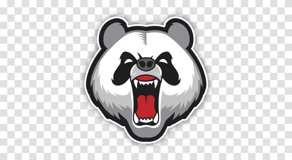 Angry Panda Head, Teeth, Mouth, Lip, Mammal Transparent Png