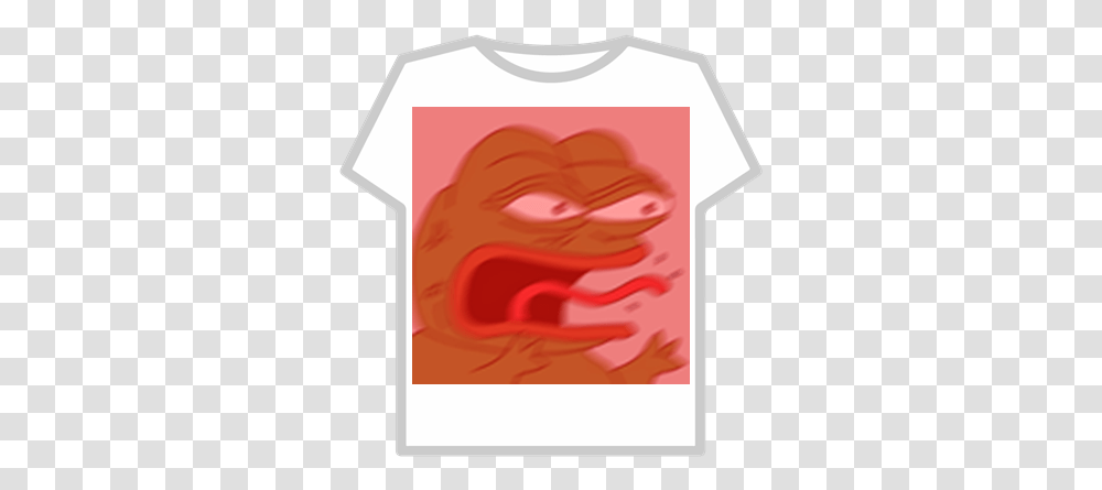 Angry Pepe Roblox Reeeee Pepe The Frog, Label, Text, Clothing, Apparel Transparent Png