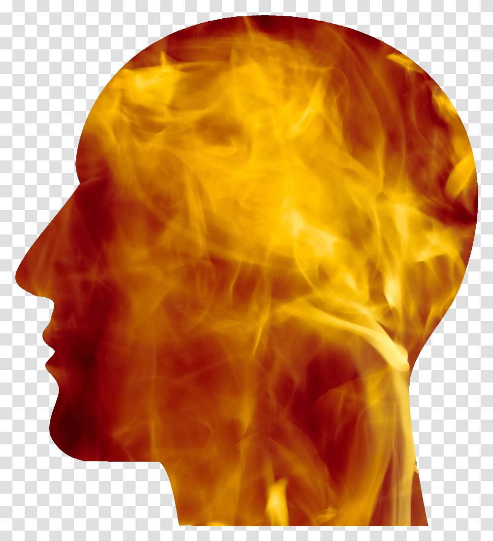 Angry Person Stop Headache At Home, Fire, Flame, Bonfire, Invertebrate Transparent Png