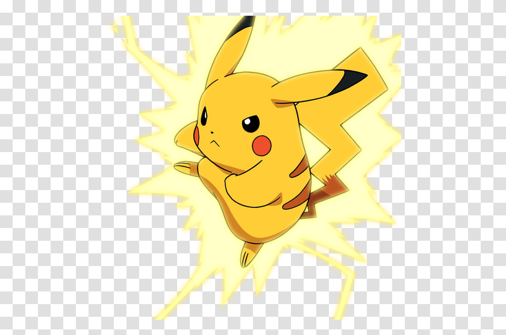 Angry Pikachu, Gold, Outdoors, Sunlight, Nature Transparent Png