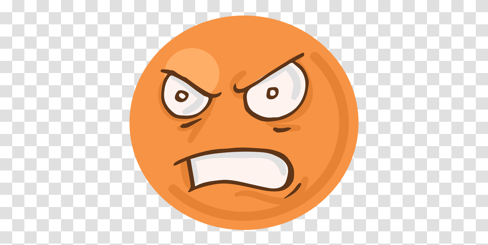 Angry Rage Face Emoji Cara De Enojado, Label, Plant, Food, Vegetable Transparent Png