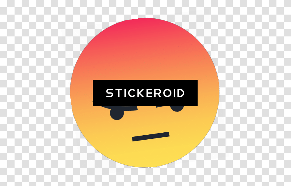 Angry Reaction Emoji Circle, Label, Outdoors, Logo Transparent Png