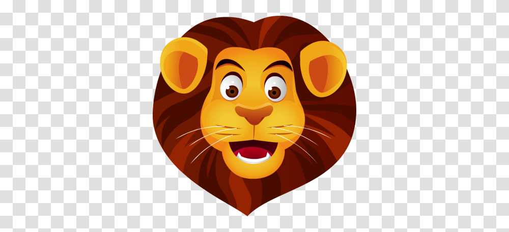 Angry Reaction Emoji Lion Face Clipart, Mammal, Animal, Wildlife, Toy Transparent Png