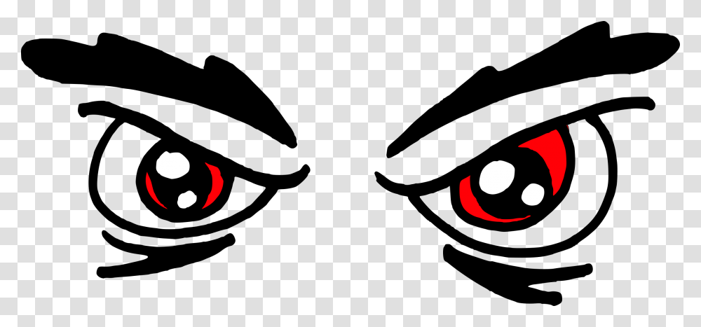 Angry Red Eyes Icons, Logo, Trademark Transparent Png