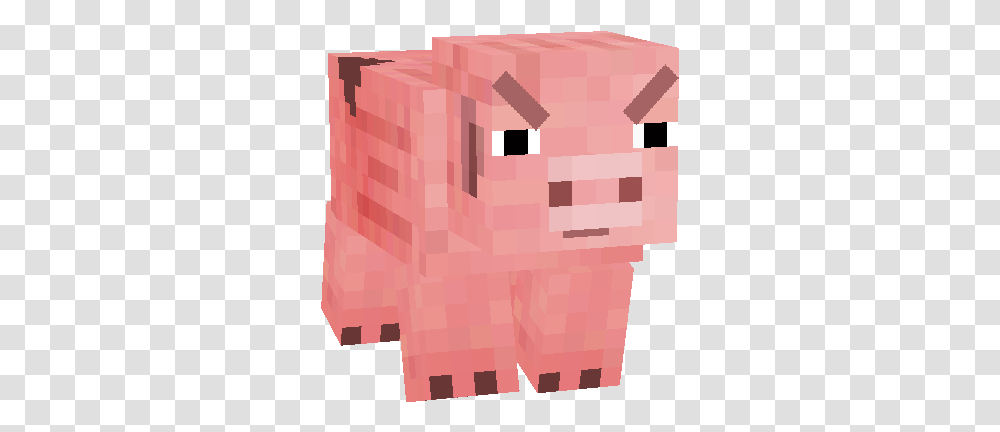 Angry Reuben The Pig Minecraft Mad Pig, Rug, Text, Condo, Housing Transparent Png