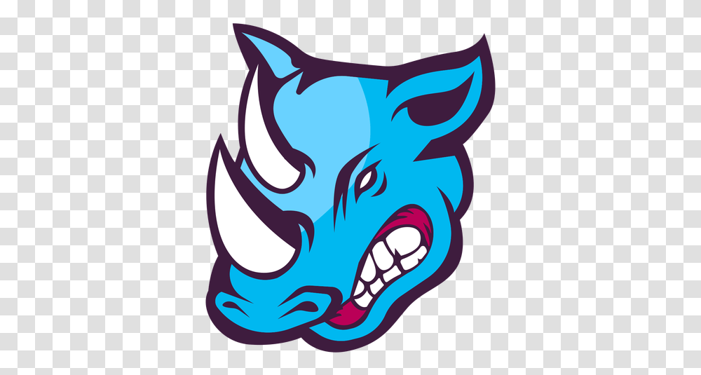Angry Rhino Logo & Svg Vector File Automotive Decal, Graphics, Art, Teeth, Mouth Transparent Png