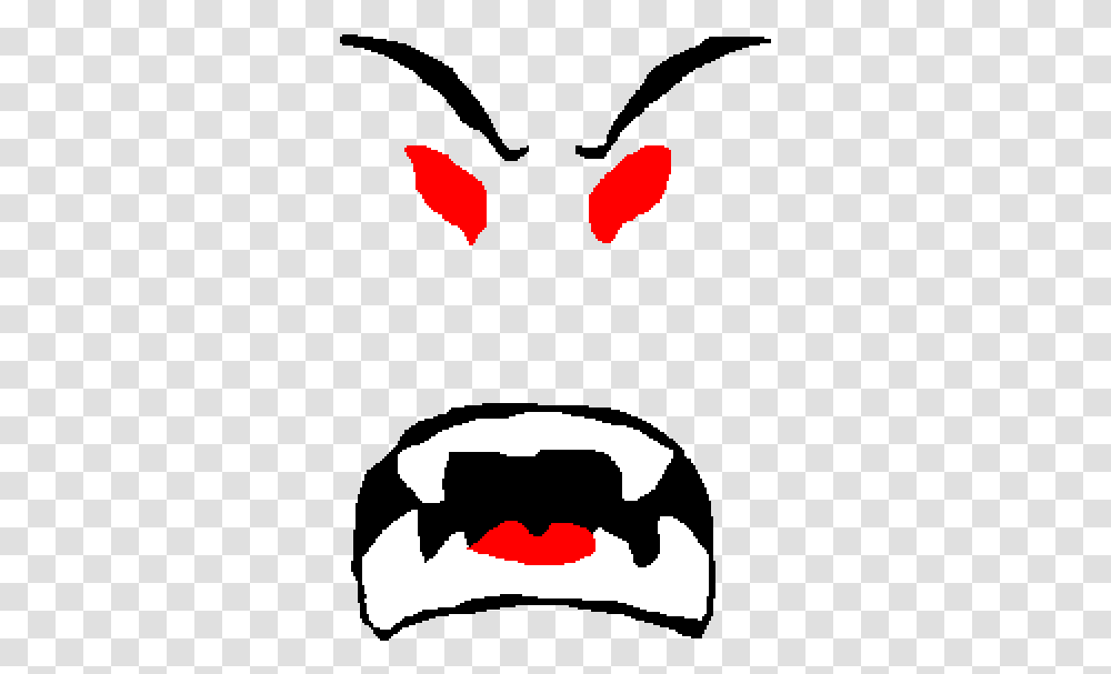Angry Roblox Face, Stencil, Mustache, Poster, Advertisement Transparent Png
