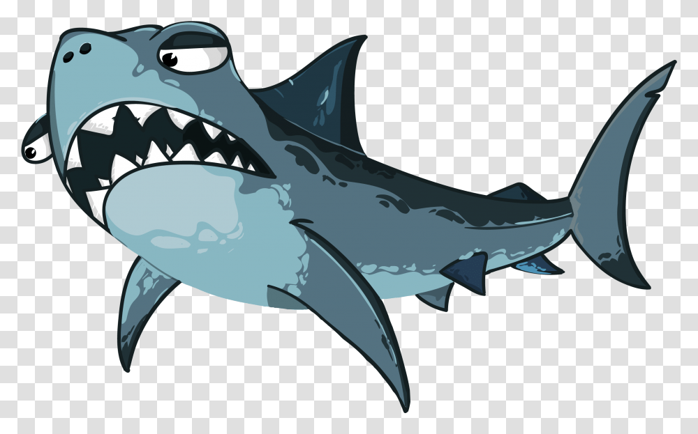 Angry Shark Sea Animals Weisser Hai Gezeichnet, Sea Life, Fish, Great White Shark Transparent Png