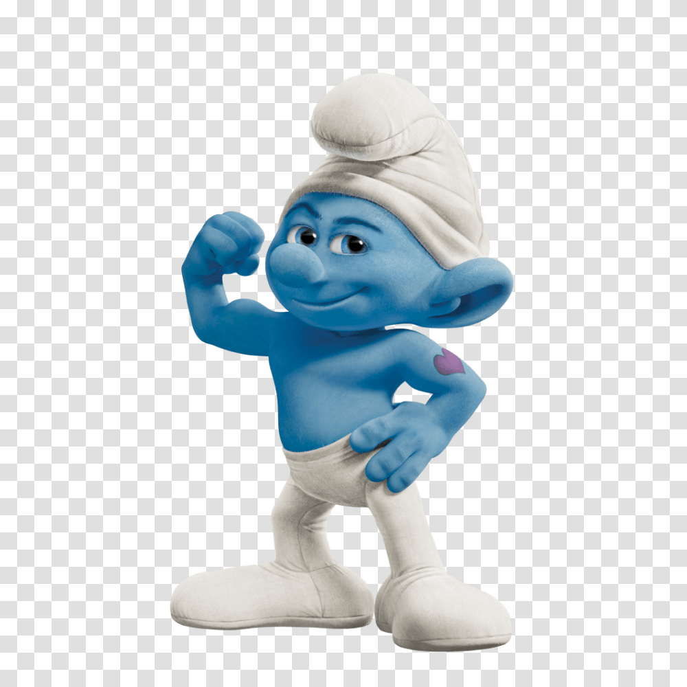 Angry Smurf Image Hefty Smurf, Toy, Figurine, Plush, Mascot Transparent Png