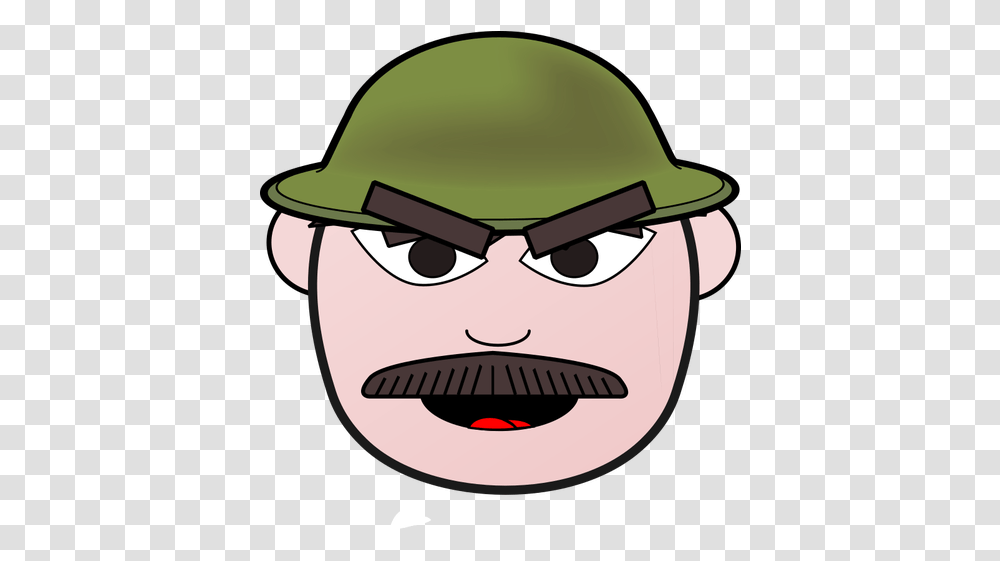 Angry Soldier Man Free Svg Soldier Angry Clipart, Helmet, Clothing, Apparel, Face Transparent Png