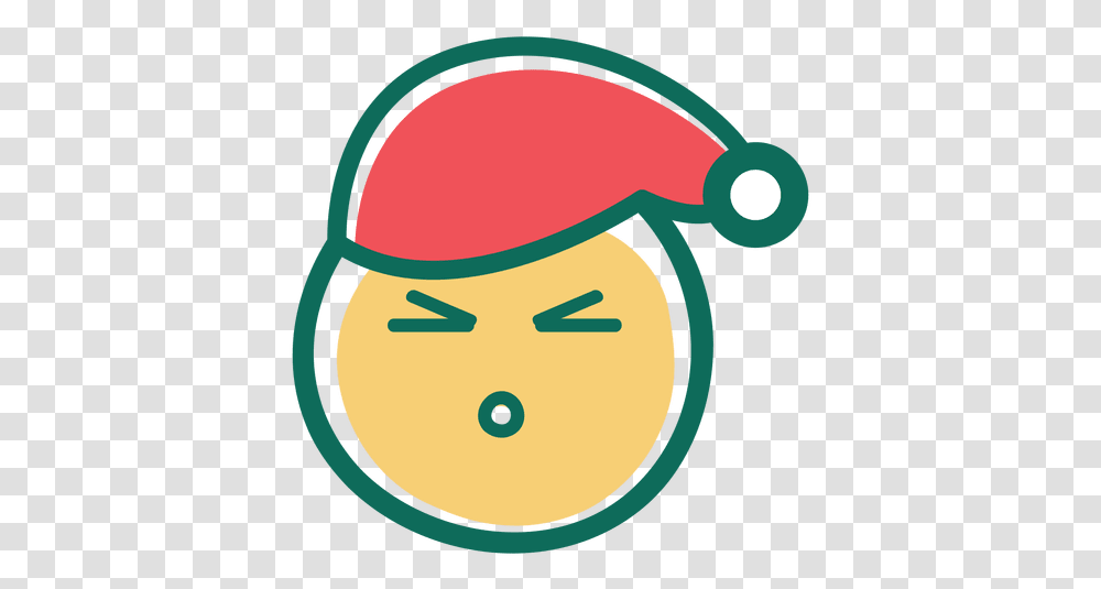Angry Squint Eye Santa Claus Hat Face Emoticon 35 Clip Art, Blow Dryer, Appliance, Hair Drier, Outdoors Transparent Png